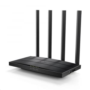 TP-Link Archer C6U AC1200 Router fekete